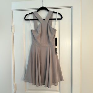 Lulu’s Chiffon Bridesmaids Dress - Short